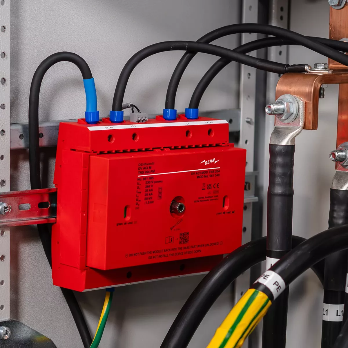 DEHNventil ACI Type 1 + Type 2 + Type 3 SPD