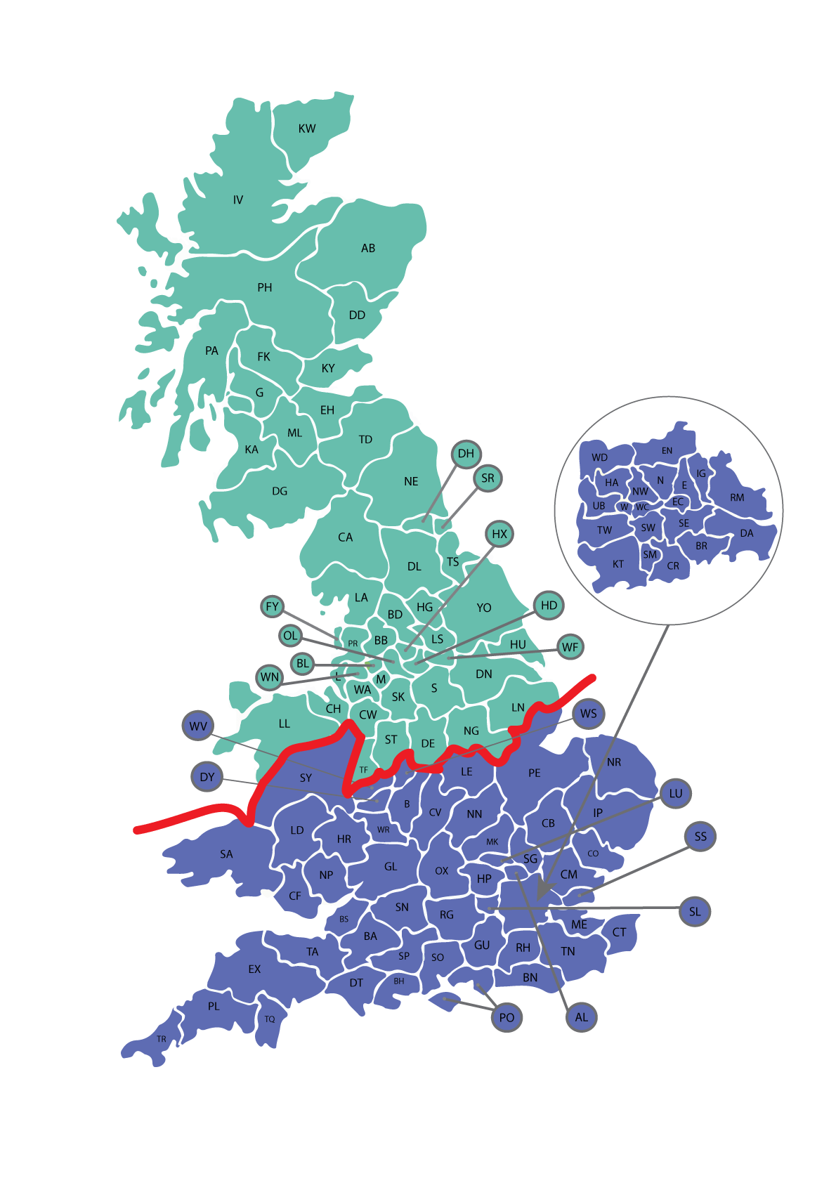 Uk Sales Map